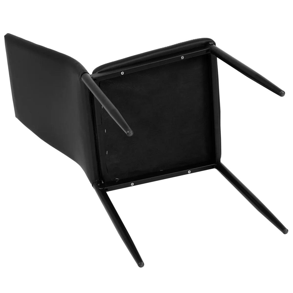 Set of 6 Dining Chairs High Back Kitchen Home Furniture,Pvc