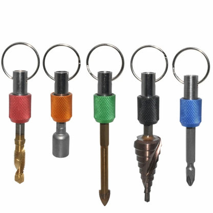5/6/7/10Pcs 1/4 Inch Hex Shank Screwdriver Bits Holder Extension Bar Keychain Screw Adapter Drill Change Handheld Screwdrivers