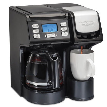Hamilton Beach Flexbrew Trio K-Cup/12-Cup/Single Serve Coffee Maker