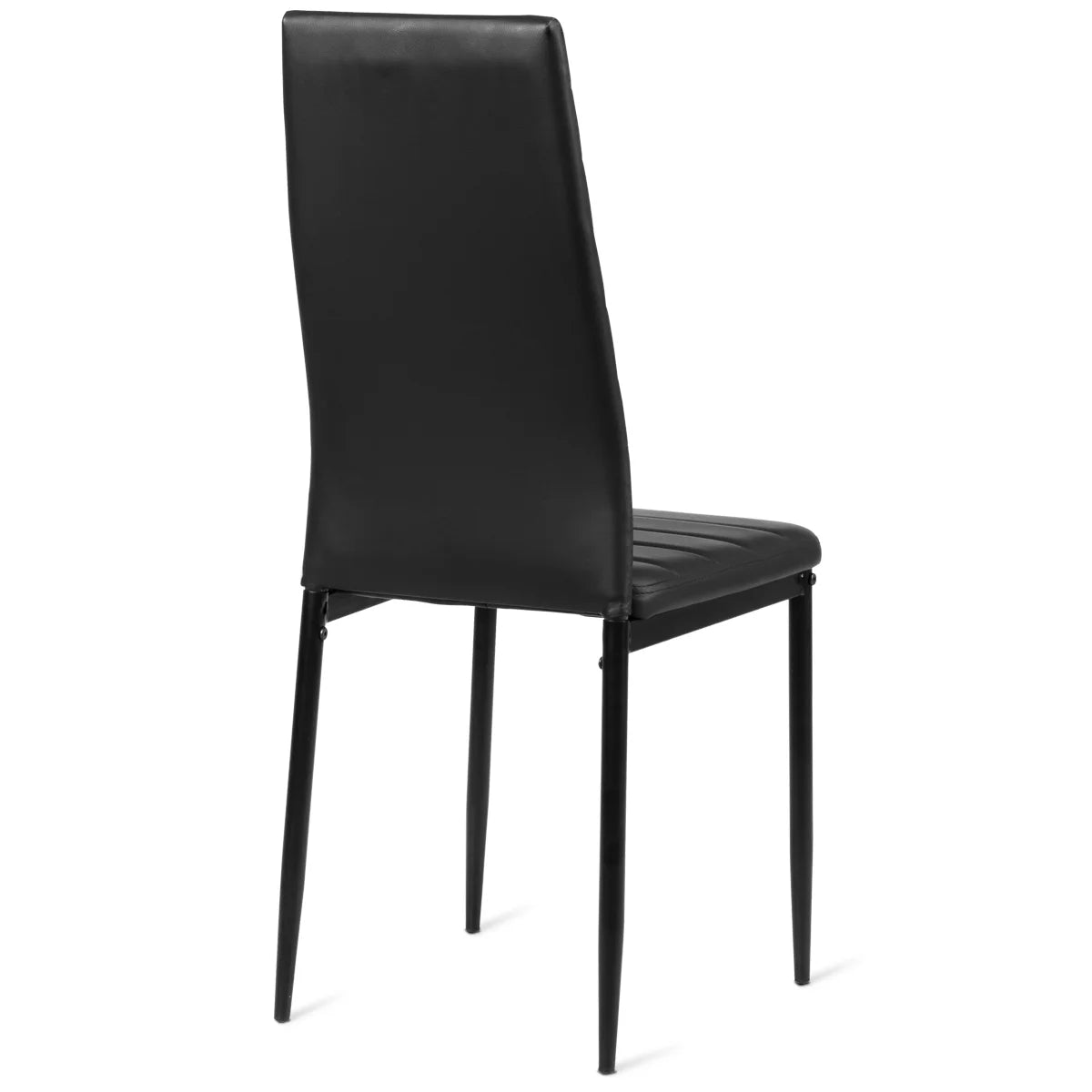 Set of 6 Dining Chairs High Back Kitchen Home Furniture,Pvc