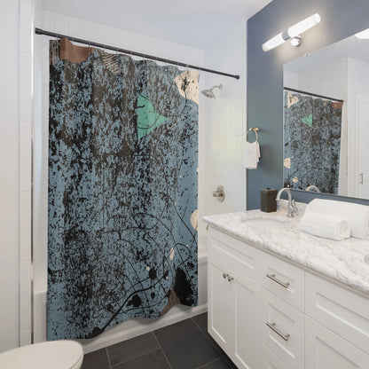 Premium Shower Curtains MINIMALIST - Minimal by Queennoble