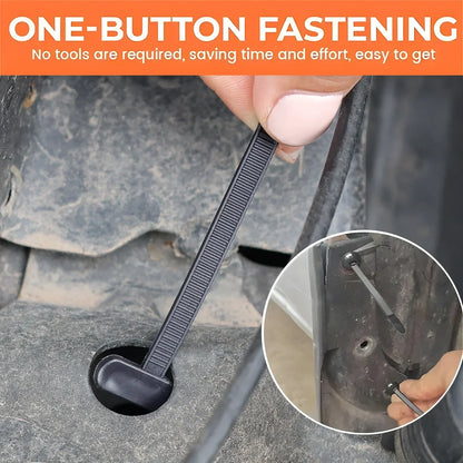 Nylon Cable Tie Buckle Auto Fastener Screw Self-Locking Zip Ties Car Trunk Engine Guard Panel Wire Management Strap Fixed Tools